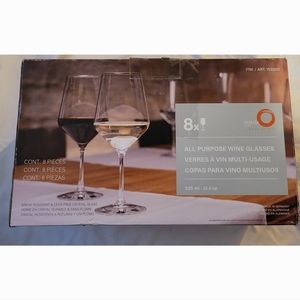 Stolze 8 pc "NEW" WINE Glasses